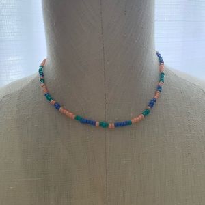 Homemade beaded necklace